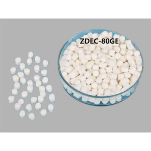 Белые частицы предварительно рассеяны ZDEC-80